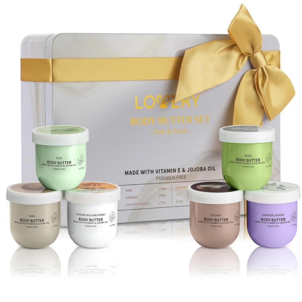 6 Pcs Body Lotion Set Gift For Woman